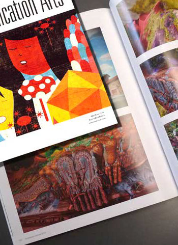 Honored in the Institutional Category, Communication Arts 51st Illustration Annual. Museum exhibit "THEM" Series done for a Discovery Center m