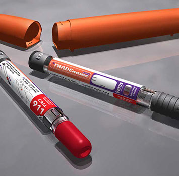 Verus Pharmaceuticals concept for new cases for Twinject, an epinephrine auto-injector for anaphylaxis Linda Nye Visualizing Nature